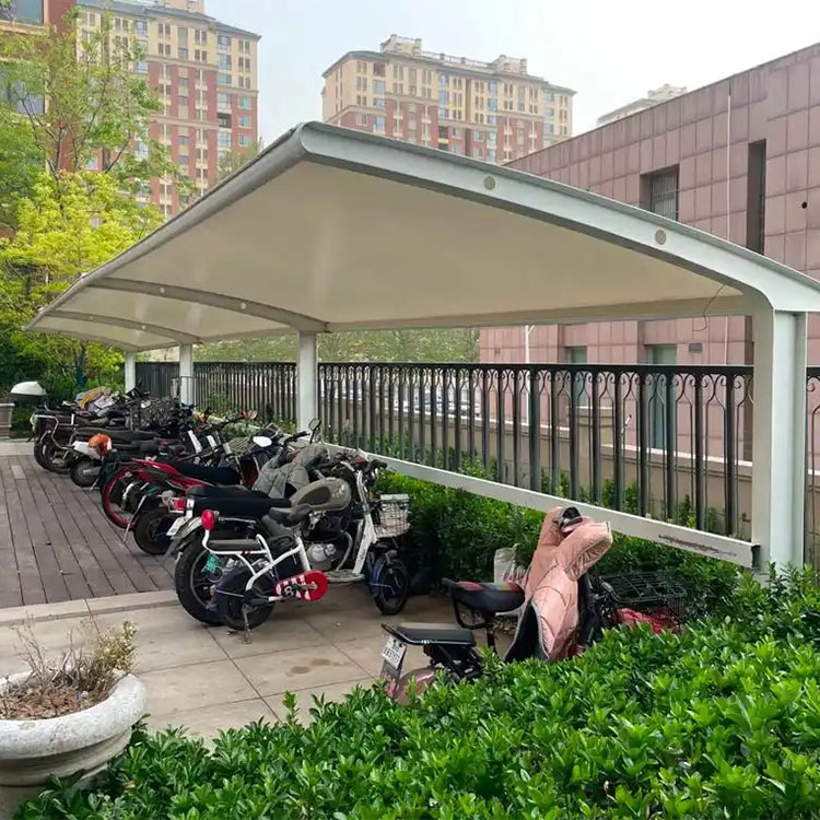 隰县膜结构电动车棚